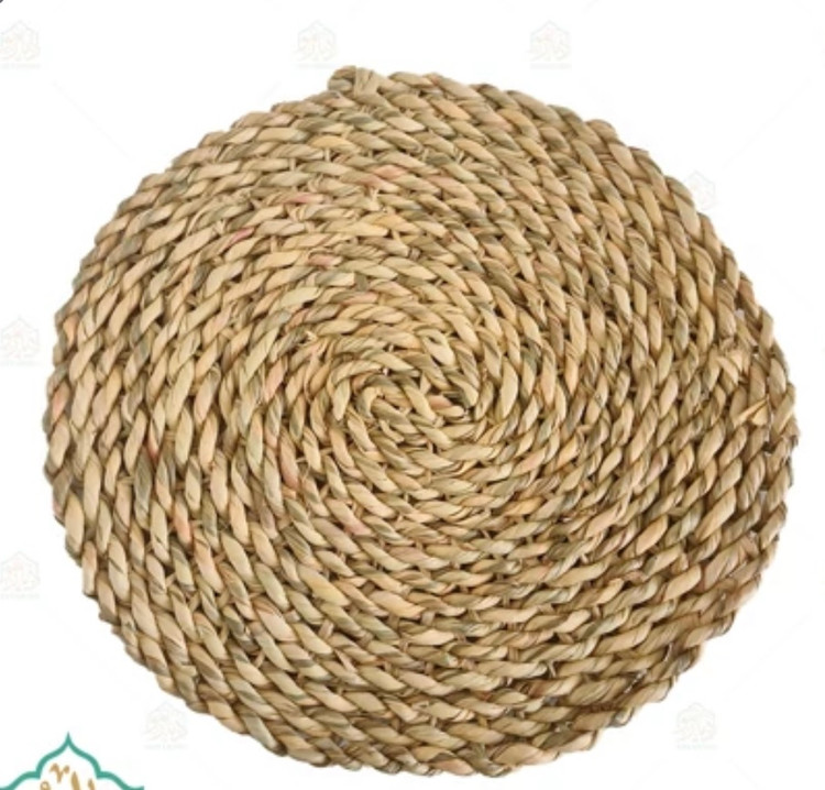 زیربشقابی زیر داغی قطر 40 حصیر
