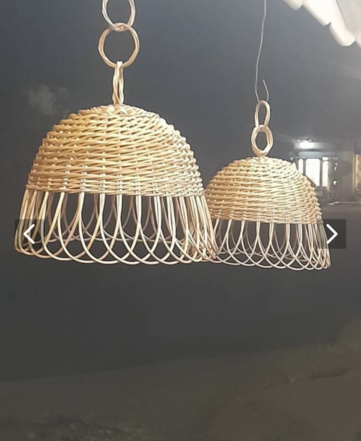 لوستر حصیری مروا