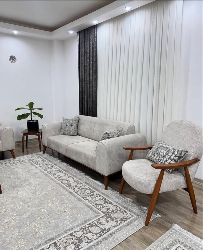 مبل فندی مینمال تخت خوابشو ۸نفره