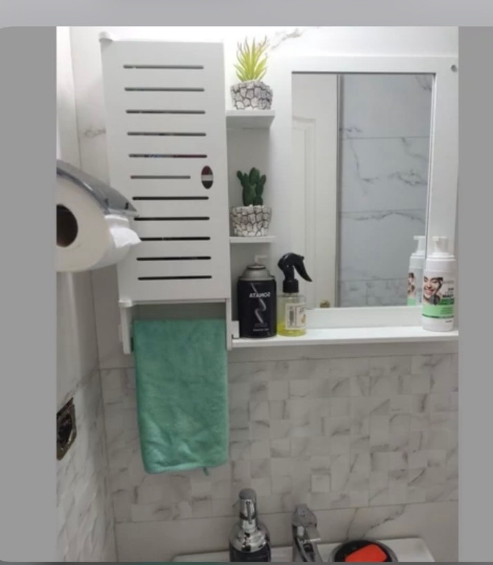 آینه باکس سرویس بهداشتی ضدآب باکس چپ