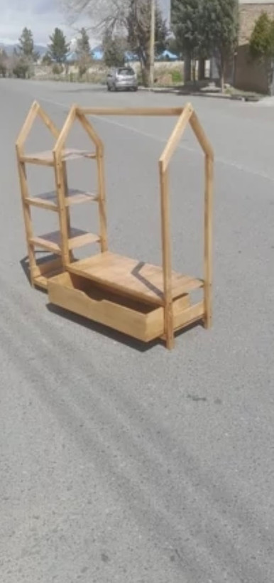 رگال کودک کشو دار مدل کلبه ای