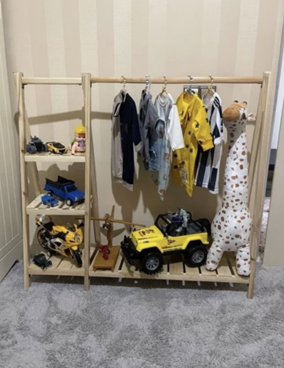 رگال قفسه دار چوبی روس