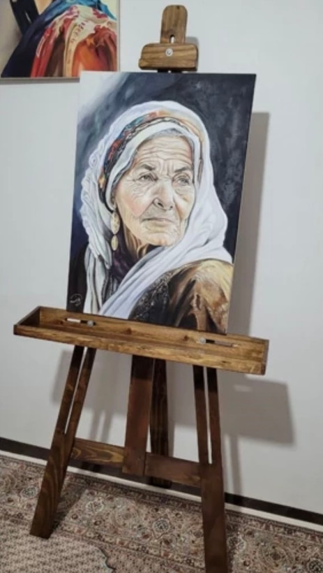پایه بوم نقاشی چوب روس
