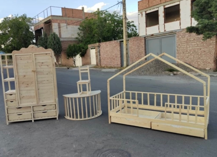 تخت مونته سوری کشو دار