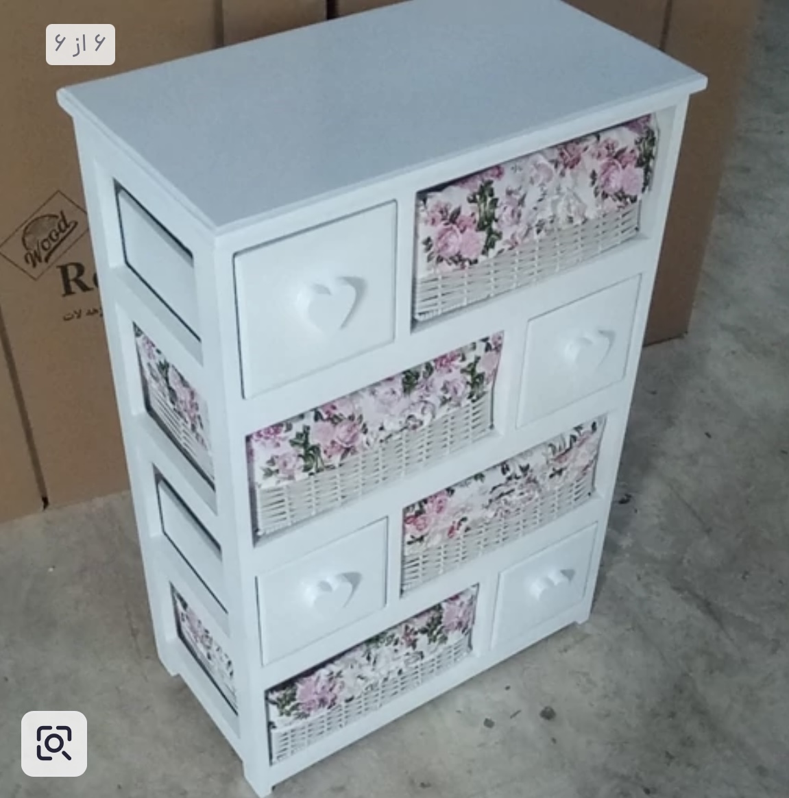 جاپیازی 4کشو ضربدری تمام ام‌دی اف