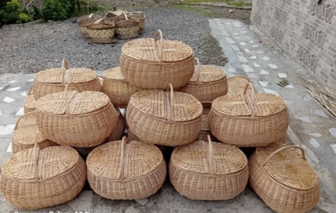 ساک پیکنیکی مروار حصیری