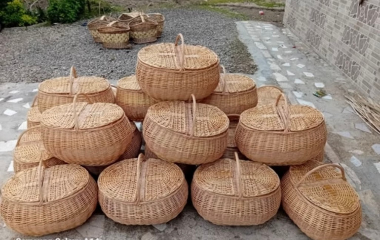 ساک پیکنیکی مروار حصیری